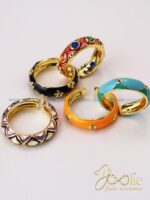 انگشتر زنانه میناکاری کد R4119 - Image 2