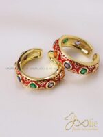 انگشتر زنانه میناکاری کد R4119 - Image 6