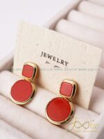 گوشواره زنانه میناکاری کد E1158 - Image 7