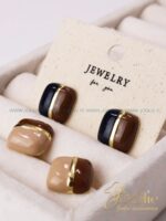 گوشواره زنانه مینا - طلا کد E1169