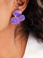 گوشواره زنانه فشن مدل تری کد E1159 - Image 5