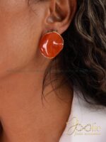 گوشواره زنانه میناکاری کد E1160 - Image 2