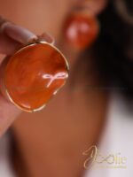 گوشواره زنانه میناکاری کد E1160 - Image 7