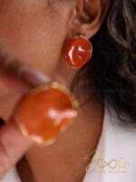 گوشواره زنانه میناکاری کد E1160 - Image 3