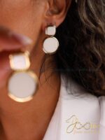 گوشواره زنانه میناکاری کد E1158 - Image 10