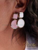 گوشواره زنانه میناکاری کد E1158 - Image 3