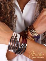 دستبند زنانه استیل مدل مانا کد B2156 - Image 2