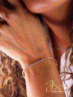 دستبند زنانه تنیسی کد B2155