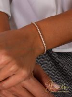 دستبند زنانه تنیسی کد B2155 - Image 2