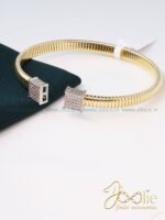 دستبند طرح طلا بولگاری مدل B2166 - Image 6