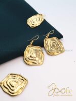 گوشواره زنانه مدل نقشین کدE1192 - Image 3