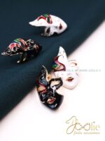 گوشواره زنانه مدل نقاب کد E1144 - Image 2