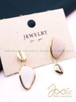 گوشواره زنانه طرح طلا|مخمل کد E1150