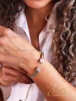 دستبند طرح طلا بولگاری مدل B2166 - Image 5