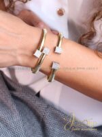 دستبند طرح طلا بولگاری مدل B2166 - Image 3