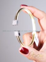 دستبند طرح طلا بولگاری مدل B2166 - Image 9