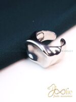 انگشتر زنانه طرح طلا مدل دفرم کدR4131 - Image 6