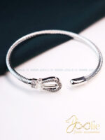 بنگل زنانه طرح طلا فرد | Fred کد B2159 - Image 7