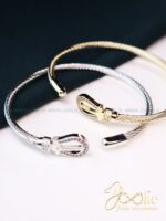 بنگل زنانه طرح طلا فرد | Fred کد B2159