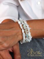 دستبند زنانه سنگی کد B2175 - Image 4