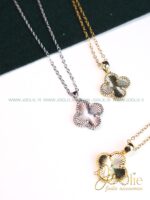 گردنبند زنانه طرح طلا ون کلیف کدN3126 - Image 3