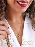 گردنبند زنانه طرح طلا ون کلیف کدN3126