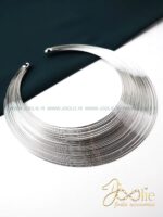 طوق گردنبند زنانه ورشو | عثمانی مدل زرین کد N3121 - Image 2