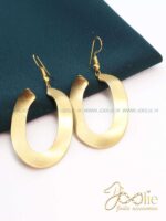گوشواره زنانه طرح طلا E1191 - Image 3