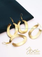 گوشواره زنانه طرح طلا E1191
