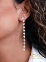 گوشواره زنانه مدل دایانا کد E1197 - Image 3