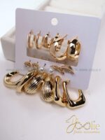 مجموعه ۹ عددی گوشواره زنانه کد E1206 - Image 5