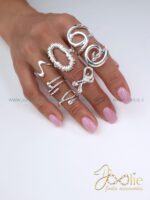 مجموعه 8 عددی انگشتر زنانه کدR4158