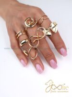 مجموعه 8 عددی انگشتر زنانه کدR4157 - Image 6