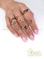 مجموعه ۸ عددی انگشتر زنانه کد R4159
