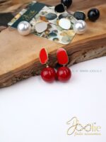 گوشواره زنانه مینایی کد B1205 - Image 2