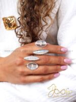انگشتر فشن زنانه کد R4150 - Image 5