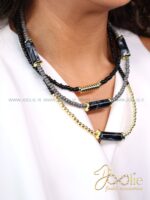 گردنبند زنانه فشن مدل لاین کد N3130 - Image 4