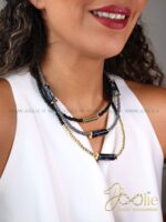 گردنبند زنانه فشن مدل لاین کد N3130