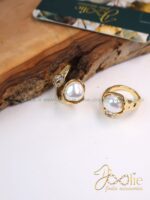 انگشتر زنانه طرح طلا فشن کد R4156 - Image 2