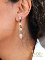 گوشواره زنانه مدل بولگاری کدE1214 - Image 3