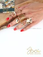 مجموعه 8 عددی انگشتر زنانه کدR4158 - Image 5