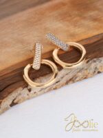گوشواره زنانه مدل گرهان کدE1219 - Image 3