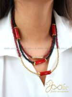 گردنبند زنانه فشن مدل لاین کد N3130 - Image 5
