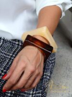 بنگل زنانه رزینی کد B2211 - Image 3