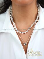 گردنبند زنانه مدل ساینا کد N3144