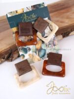 گوشواره زنانه فشن مدل چوب و مینا کدE1239 - Image 2