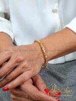 بنگل زنانه خاویاری کد B2134 - Image 3