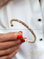 بنگل زنانه خاویاری کد B2134 - Image 6