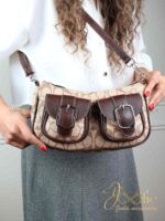 کیف دوشی | دستی زنانه کد K422 - Image 6