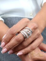 انگشتر زنانه پرتوفینو کد R4166 - Image 3